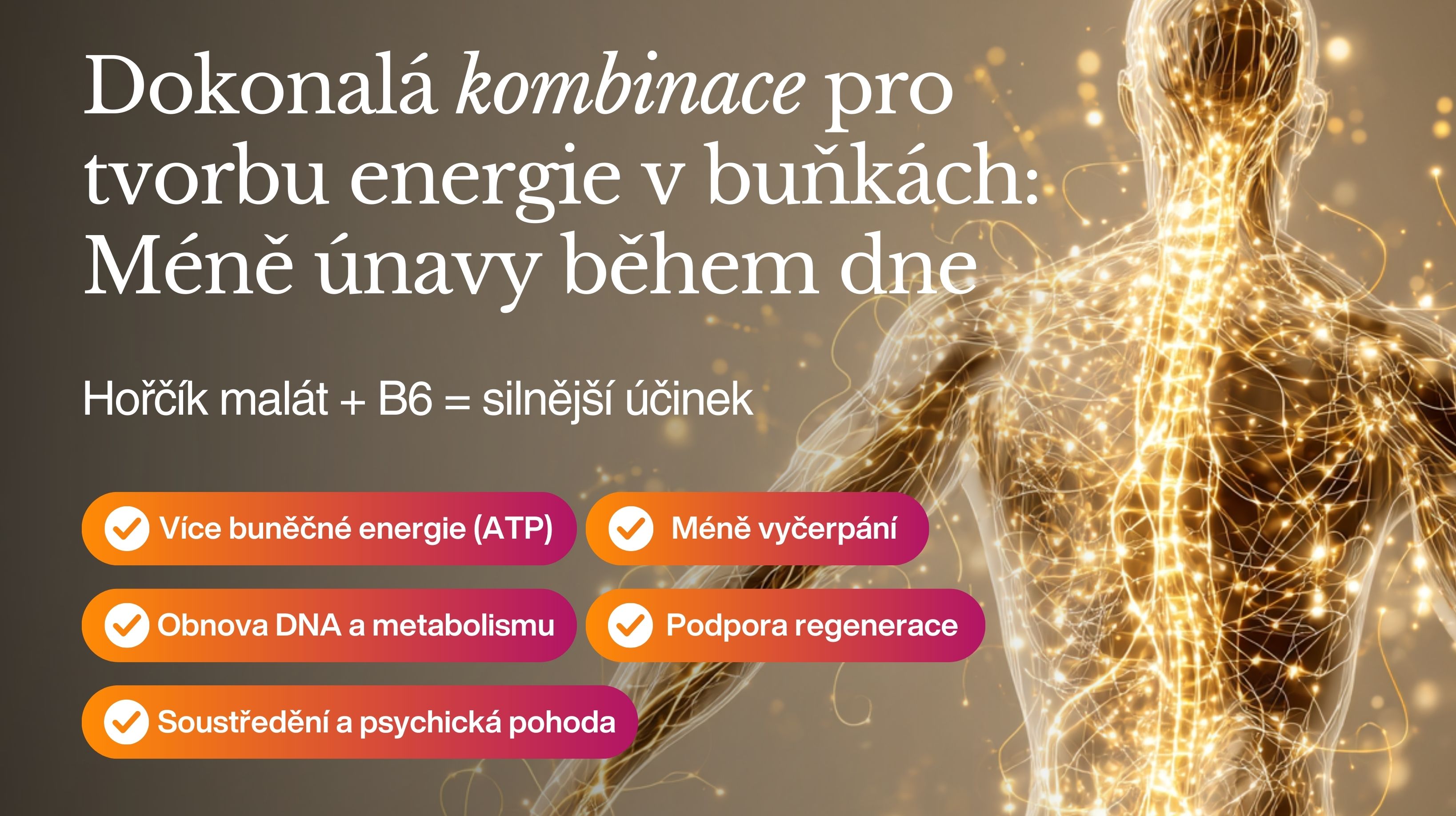 Magnesium Malate PREMIUM 1000 mg + vitamín B6, 90 kapslí -3